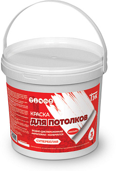Краска ВД-АК ТЭК для потолков, Discount