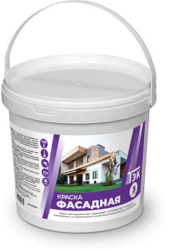 Краска ВД-АК ТЭК фасадная «Профи»
